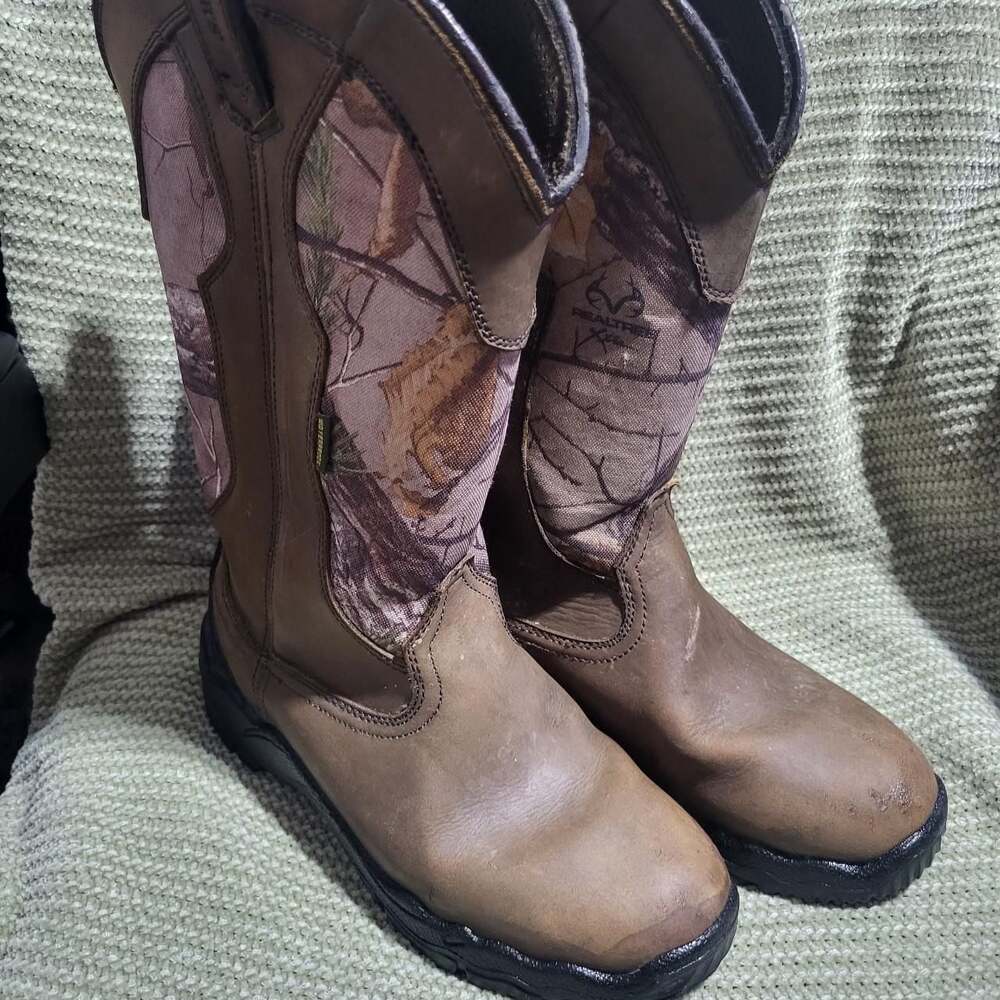Herter's Men's Waterproof Hunting Boots - Realtree Camo - Size 9M